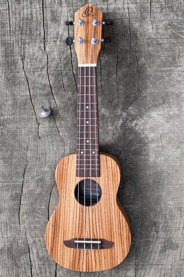 photo of a ukulele